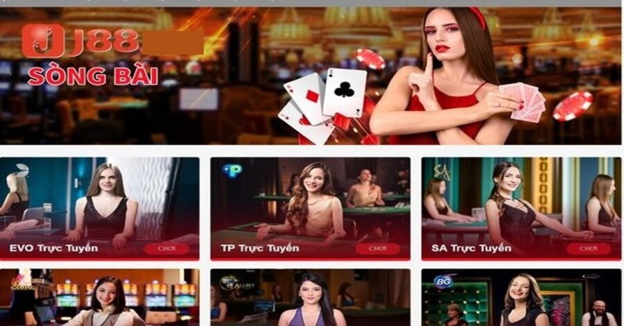 Giới thiệu tổng quan về sảnh Casino J88